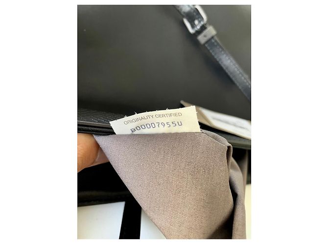 Bolso Bottega Veneta Frangia de cuero negro - vista 7