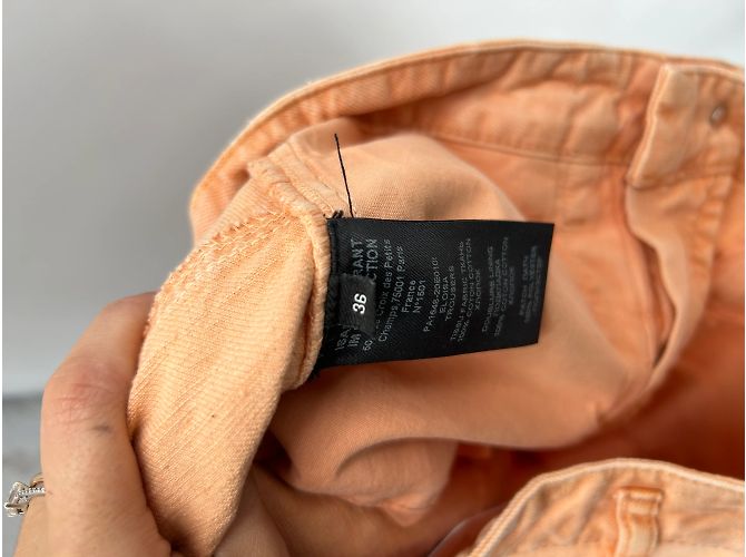 Jeans Isabel Marant T.FR 36 Algodón Naranja - vista 5