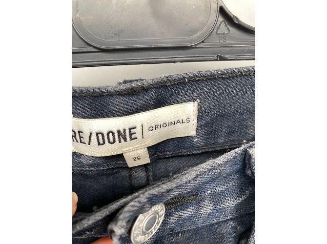 Re/Done Jeans T.US 26 Denim - Jeans Schwarz - Ansicht 3