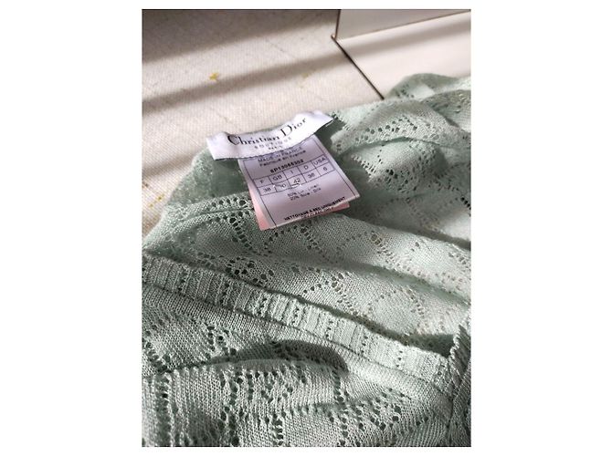 Christian Dior und John Galliano 2006 Pullover mit Logo-Perforation - Ansicht 14