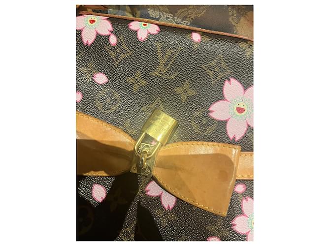 Alma Borsa Louis Vuitton Marrone - vista 10