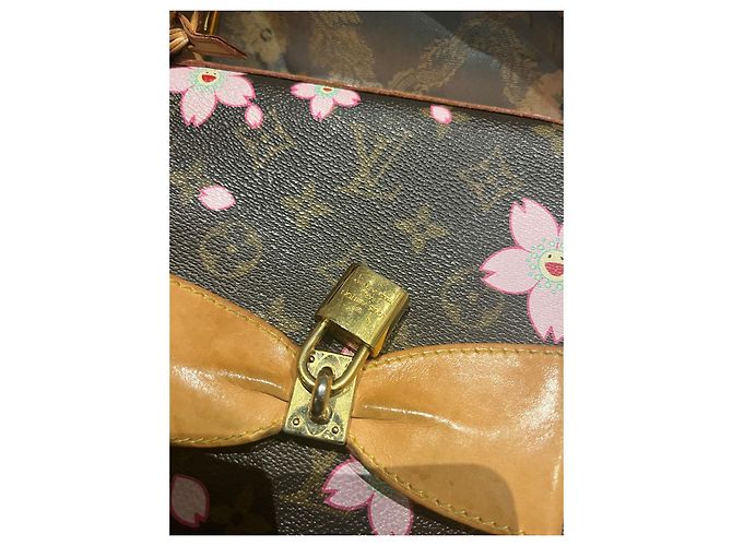 Alma Borsa Louis Vuitton Marrone - vista 11