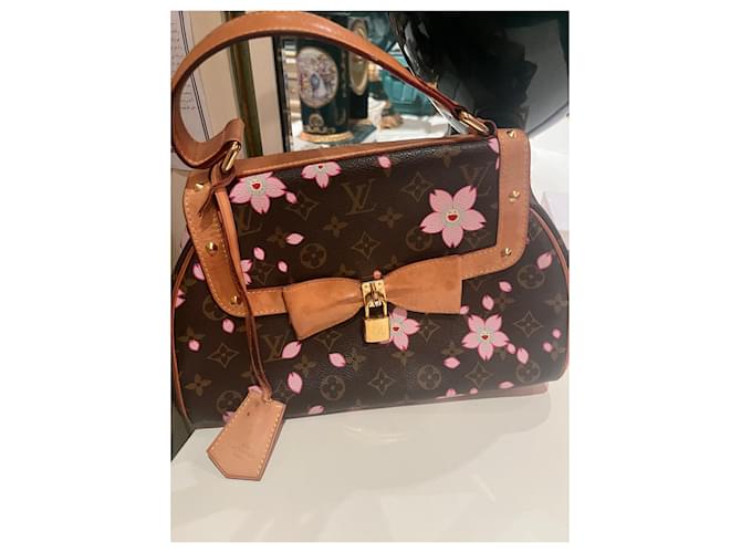 Alma Borsa Louis Vuitton Marrone - vista 2