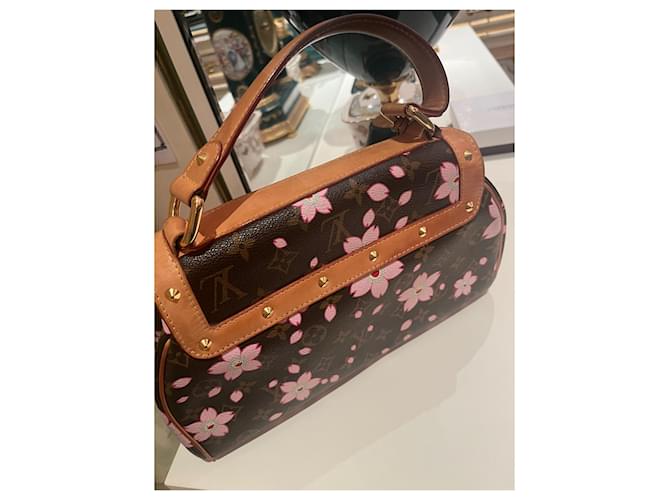 Alma Borsa Louis Vuitton Marrone - vista 4