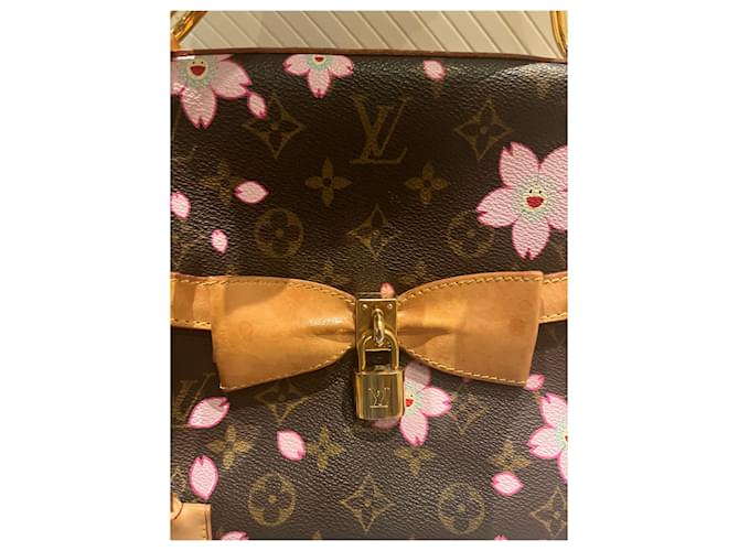 Alma Borsa Louis Vuitton Marrone - vista 7