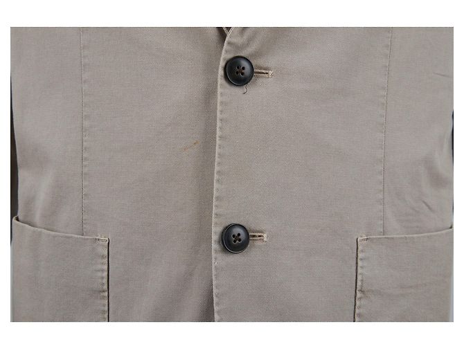 Blazer beige in cotone Dondup - vista 5