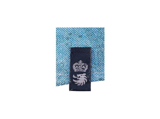 Autre Marque Camicia stampata Drumohr Paisley Blu - vista 4