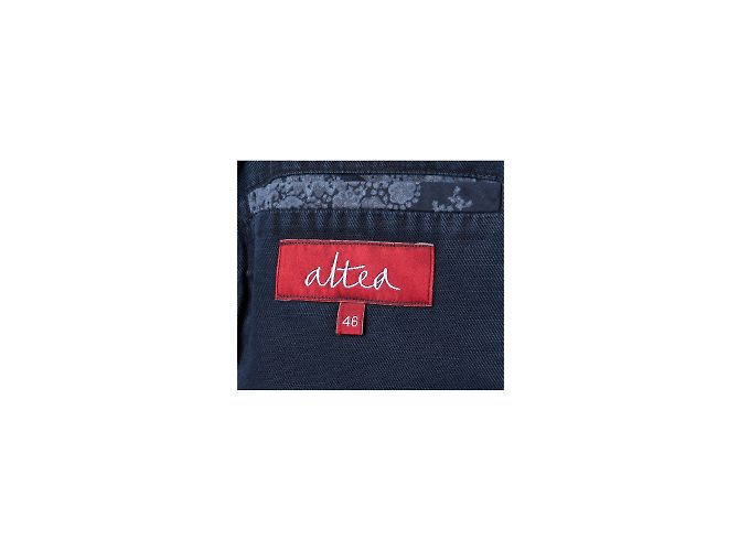 Autre Marque Blazer Altea in cotone e lino blu - vista 6