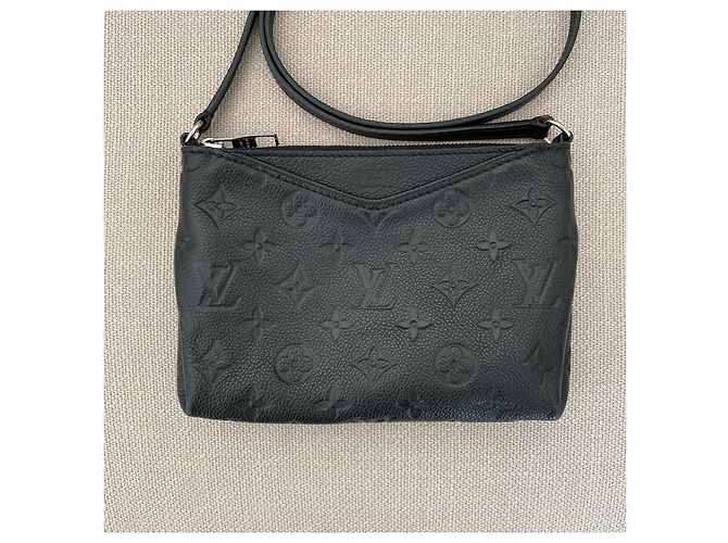 Louis Vuitton Pochette Pallas BB Nero - vista 3