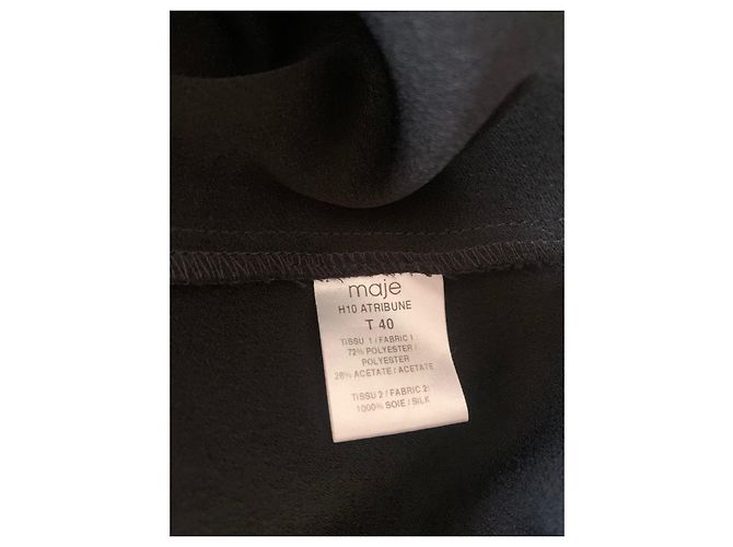 Maje Kleid Schwarz - Ansicht 10