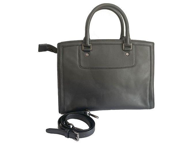 Borsa a mano Michael Kors Selma Zip Studio in pelle nera Nero - vista 3