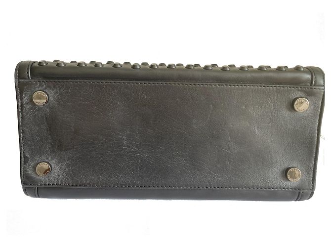 Borsa a mano Michael Kors Selma Zip Studio in pelle nera Nero - vista 4
