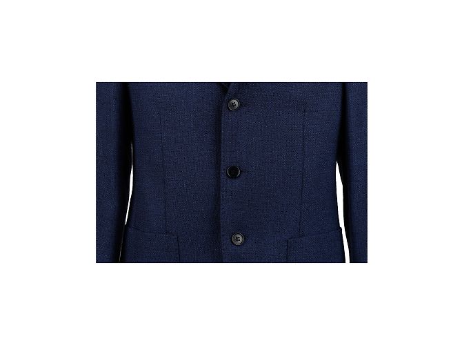 Cantarelli Wollblazer Blau - Ansicht 3