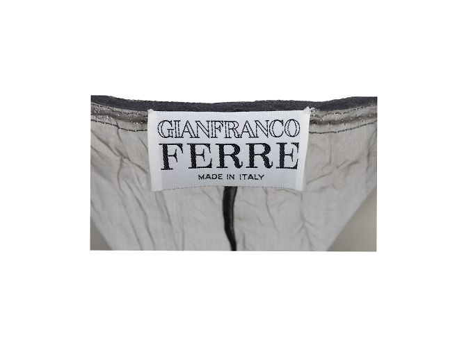 Top transparente Gianfranco Ferré Cinza - vista 3