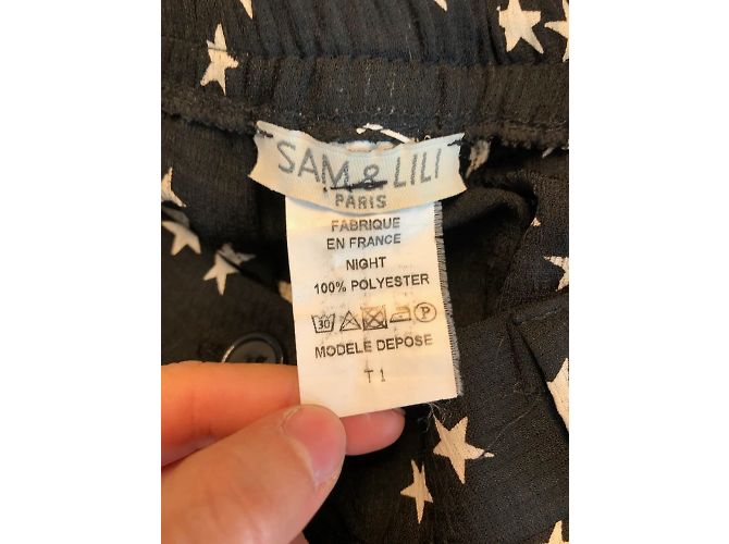 Autre Marque NICHT UNTERSCHRIEBEN / UNTERSCHRIEBEN Hose T.International S Polyester - vue 4