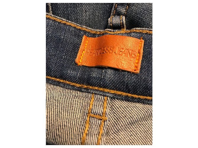 Autre Marque NO FIRMADO / NO FIRMADO Jeans T.FR 36 Algodón Azul - vista 4