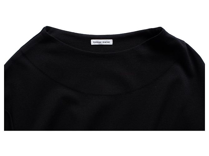 Autre Marque Tomas Maier, Schwarzes Kleid - Ansicht 6