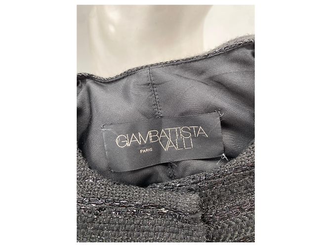 Giambattista Valli Jacken T.IT 40 Polyester Schwarz - Ansicht 5