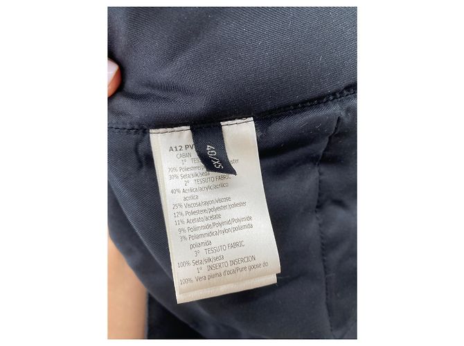 Giambattista Valli Jacken T.IT 40 Polyester Schwarz - Ansicht 6