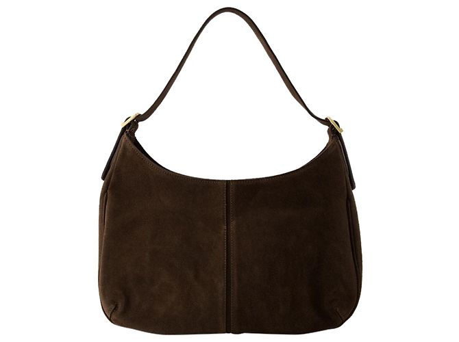 Borsa Hobo Grande - Rouje - Pelle - Marrone - vista 3