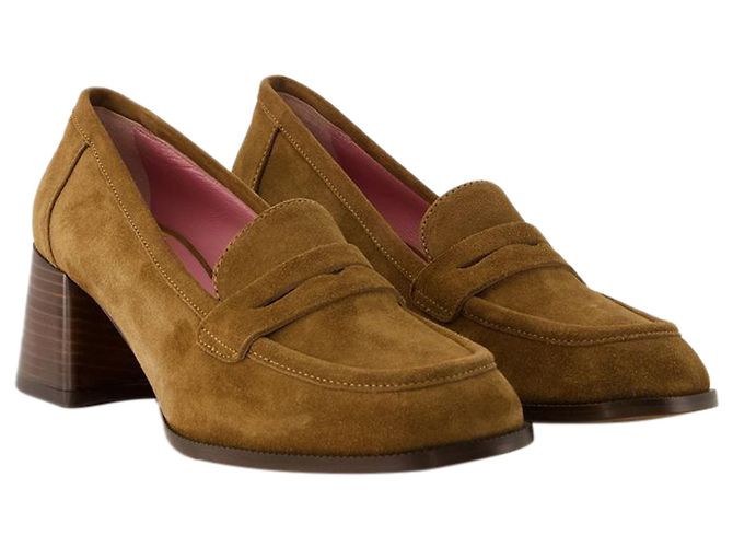 Mocassini Dorothee - Rouje - Pelle - Beige - vista 2