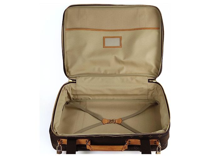 Valigia Satellite Louis Vuitton 50 monogramma con tracolla Marrone - vista 7