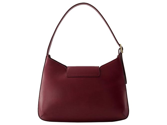 Borsa a tracolla Bobo - Rouje - Pelle - Bordeaux - vista 3