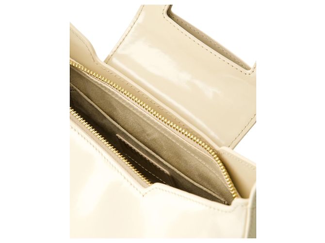 Borsa a tracolla Bobo - Rouje - Pelle - Crema - vista 4