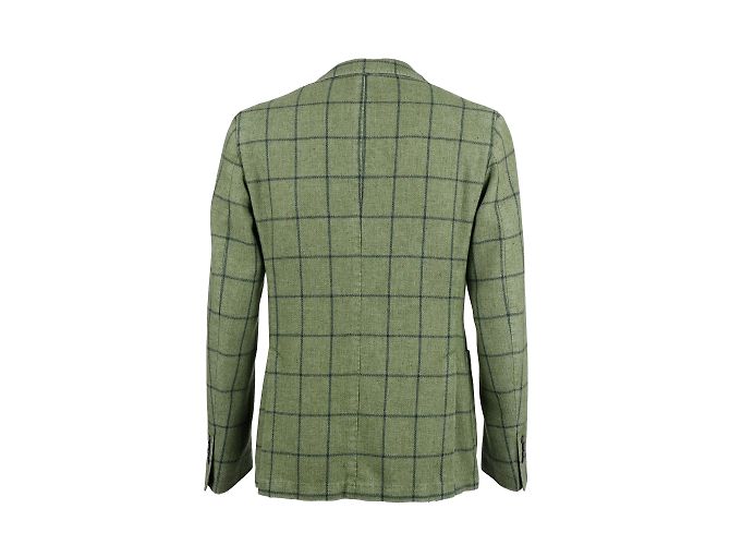 Autre Marque l.b.M. 1911 Karierte Slim-Fit-Jacke Mehrfarben - Ansicht 2