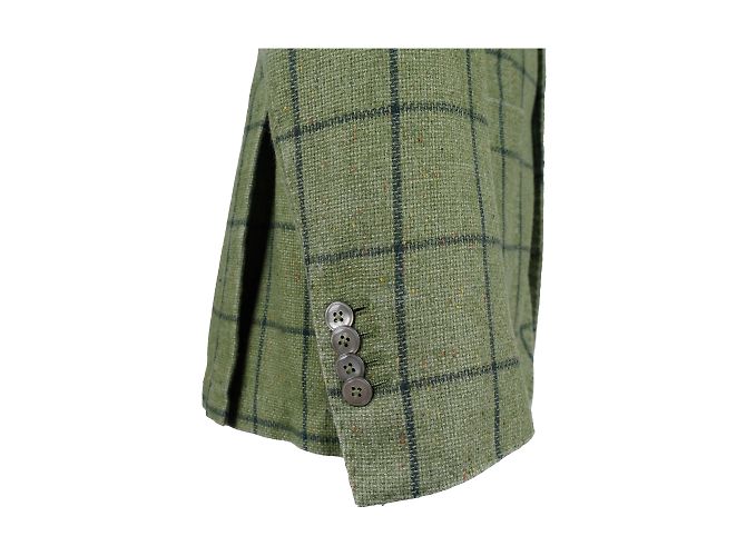 Autre Marque l.b.M. 1911 Karierte Slim-Fit-Jacke Mehrfarben - Ansicht 4
