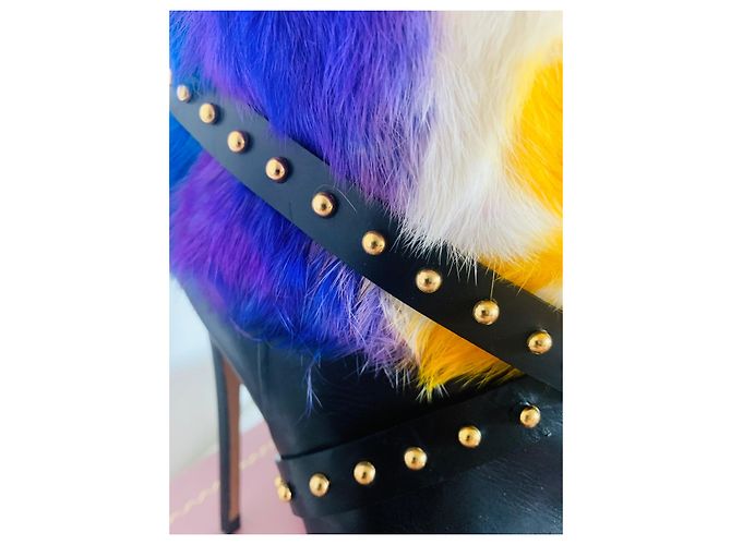 Autre Marque Botines Francesco Sacco de pelo 39 Negro - vista 7