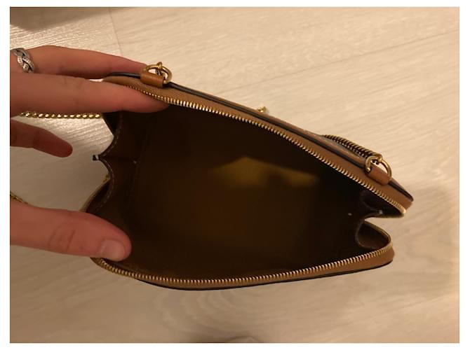 Pochette Céline in pelle nera Nero - vista 4