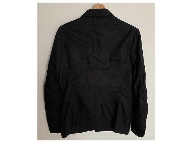 Valentino Black Technical Polyester Sahariana Jacket - view 2
