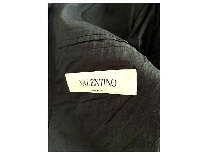 Valentino Black Technical Polyester Sahariana Jacket - view 7