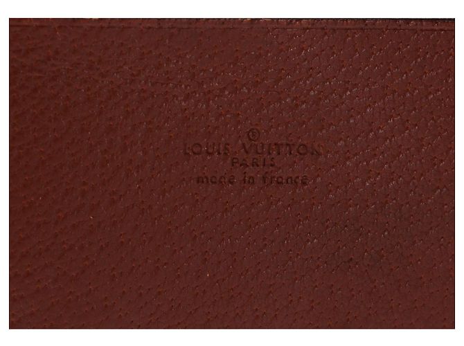 Organizer Louis Vuitton Monogram Folder Document Holder in Brown Coated Canvas - view 4