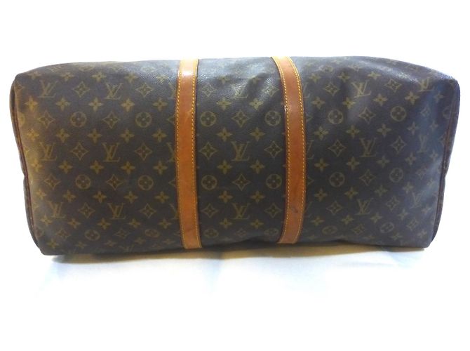 Louis Vuitton keepall 55 Monogramm - SD834 / 2 Braun - Ansicht 14
