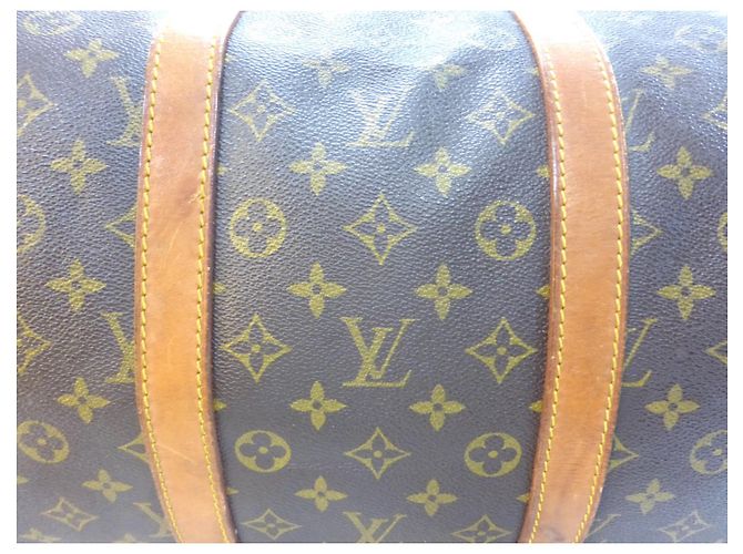 Louis Vuitton keepall 55 Monogramm - SD834 / 2 Braun - Ansicht 16