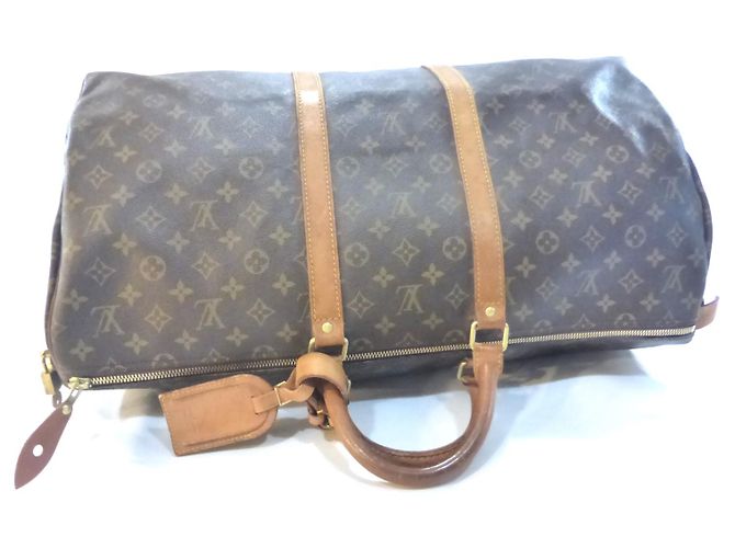 Louis Vuitton keepall 55 Monogramm - SD834 / 2 Braun - Ansicht 17