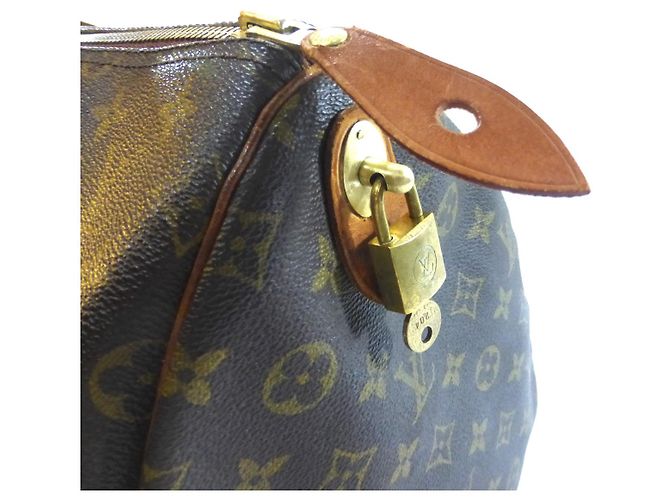 Louis Vuitton keepall 55 Monogramm - SD834 / 2 Braun - Ansicht 2