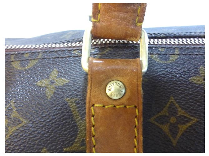 Louis Vuitton keepall 55 Monogramm - SD834 / 2 Braun - Ansicht 6