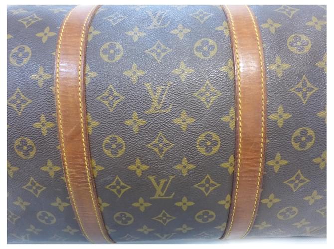 Louis Vuitton Keepall 60 Monogramma - MI0921 Marrone - vista 13