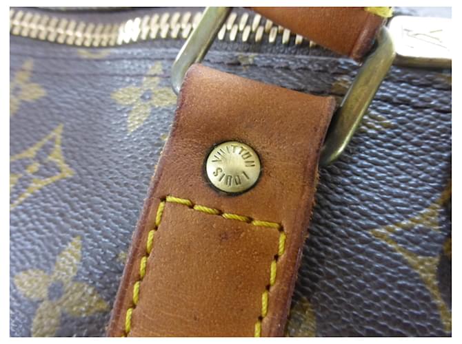 Louis Vuitton Keepall 60 Monogramma - MI0921 Marrone - vista 5