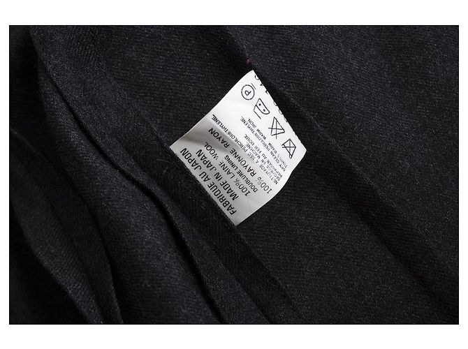 Yohji Yamamoto, Maxi trench gris - vista 5