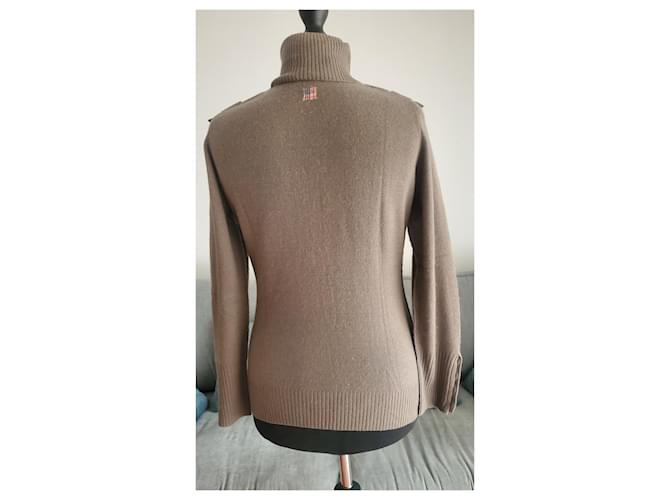 Burberry Rollkragenpullover aus Kaschmir Grau L - Ansicht 2