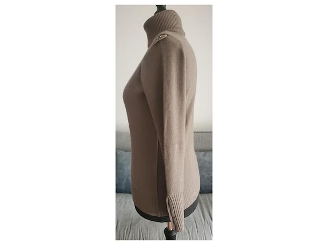 Burberry Rollkragenpullover aus Kaschmir Grau L - Ansicht 3