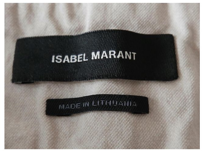 Isabel Marant pantalón estilo jodhpur Beige - vista 6