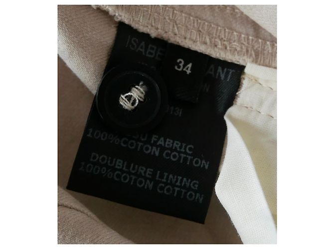 Isabel Marant pantalón estilo jodhpur Beige - vista 7