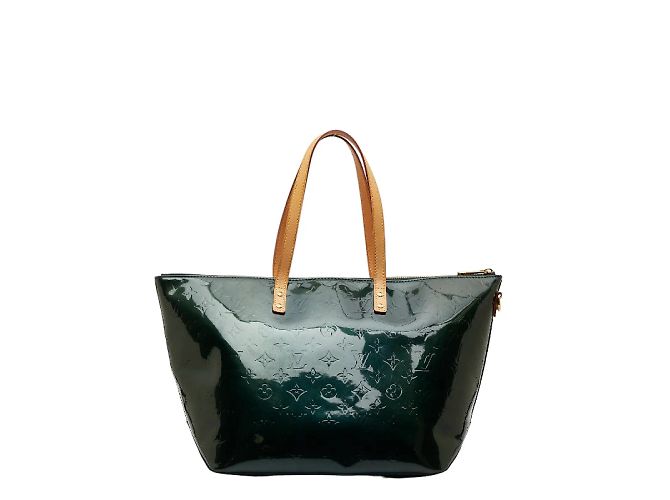 Louis Vuitton Monogramma Vernis Bellevue GM M93673 Verde - vista 3