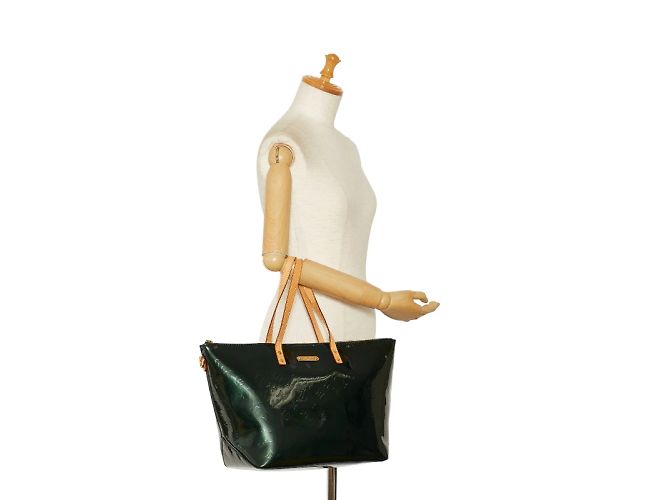 Louis Vuitton Monogramma Vernis Bellevue GM M93673 Verde - vista 9