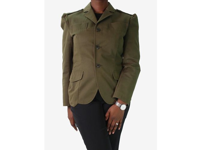 Y3 Chaqueta militar verde - talla L - vista 3